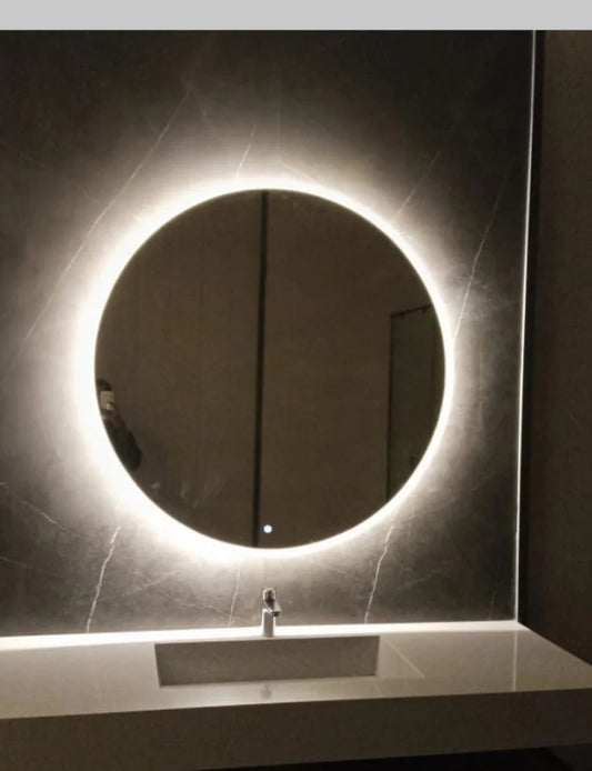 LED Circle Mirror